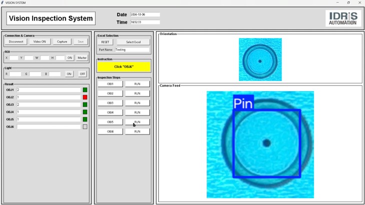 Detect Presence Pin Holes